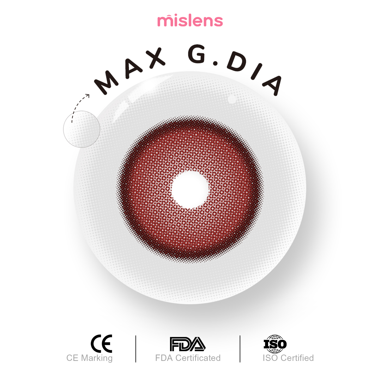 【New】Mislens Ghoul Red
