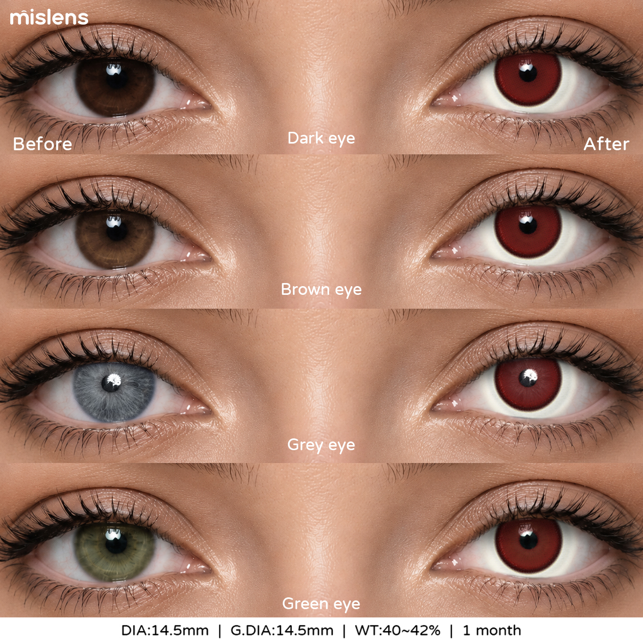 【New】Mislens Ghoul Red
