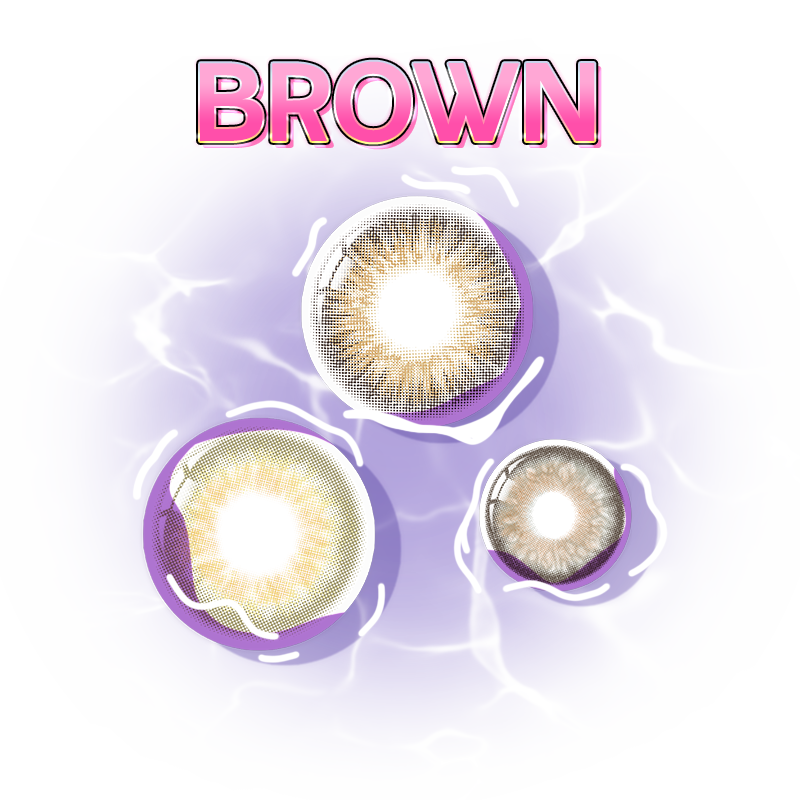 Brown Contacts