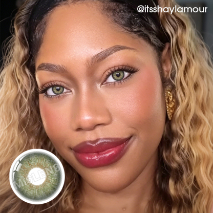 【New】Mislens Lustra Cocoa Green