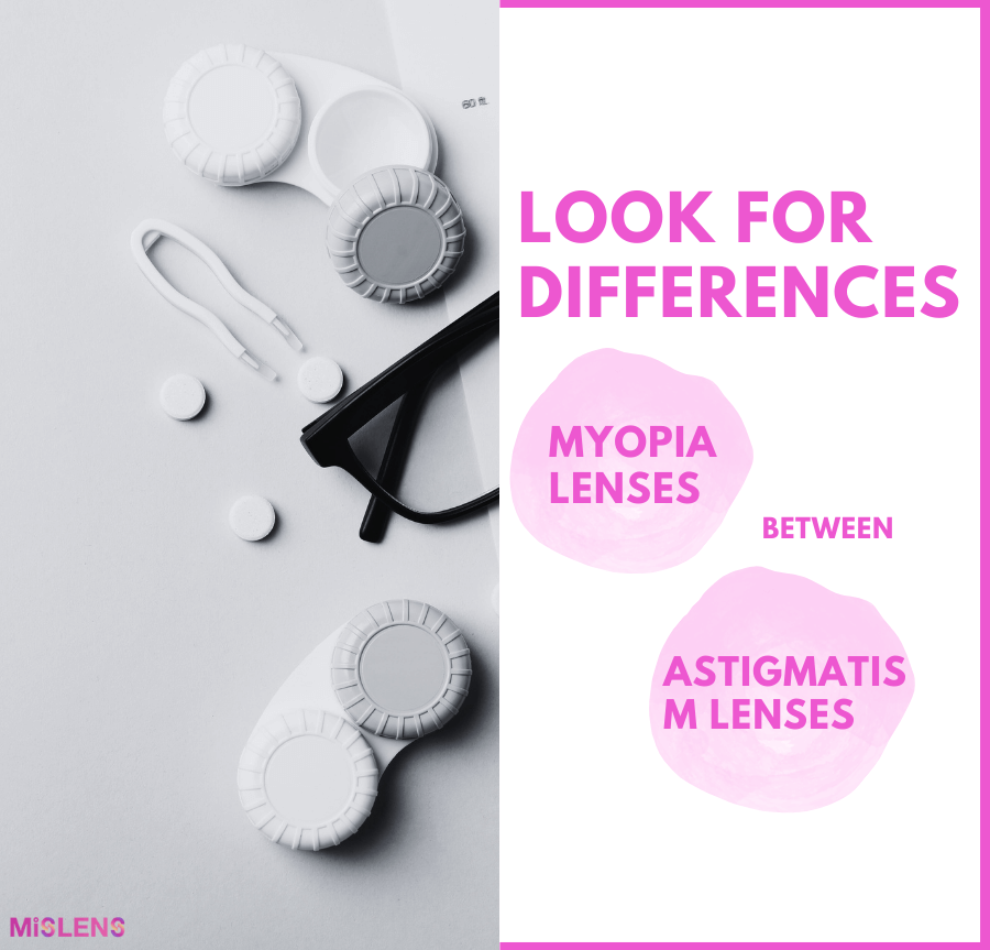 How are myopic contact prescription lenses different from Astigmatism lenses?-mislens Eye lenses blog