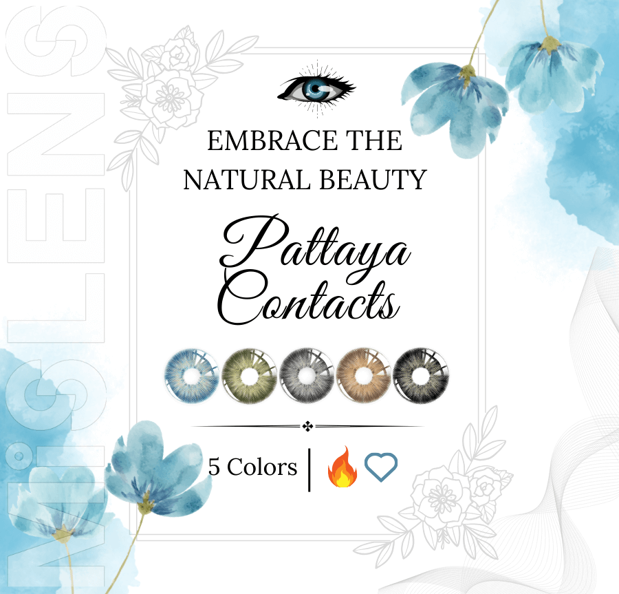 Embrace the Natural Beauty with Pattaya Blue Colored Contact Lenses! 💙-mislens Eye lenses blog