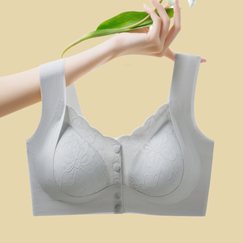 Wireless Push-Up Lace Comfort Bra