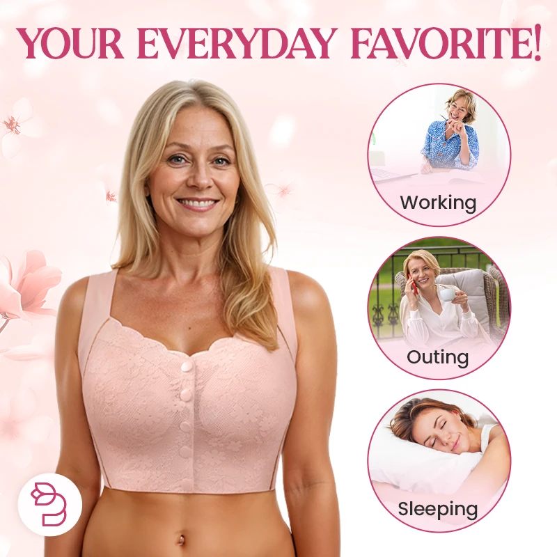 70% OFF - Button-Up Comfy Shaping Posture Corrector Bra