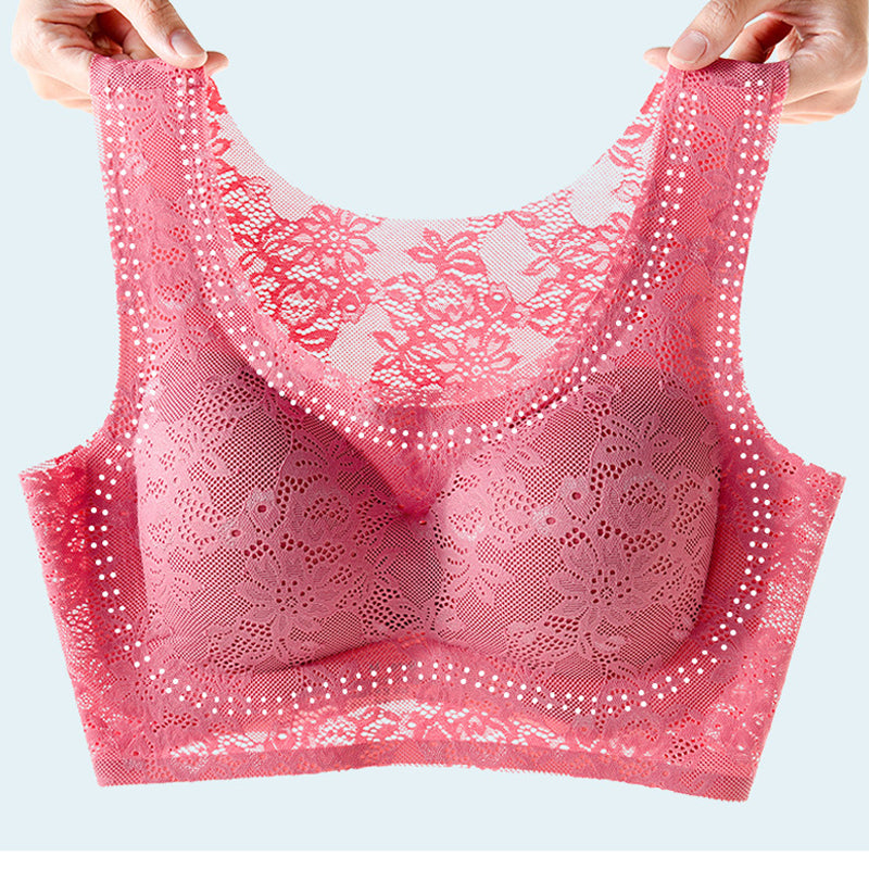 Front Hook, Stretch Lace, Posture Correction – One Piece Bra