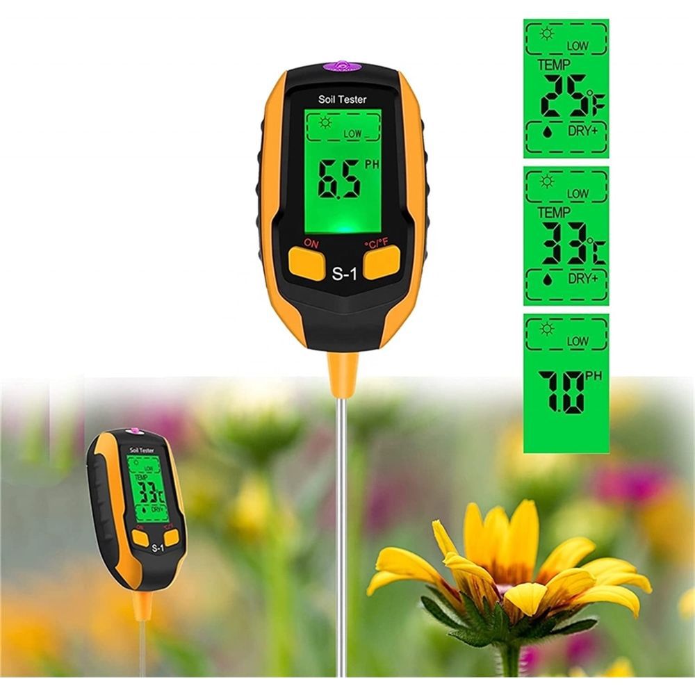 Multifunctional Soil Moisture Meter Test