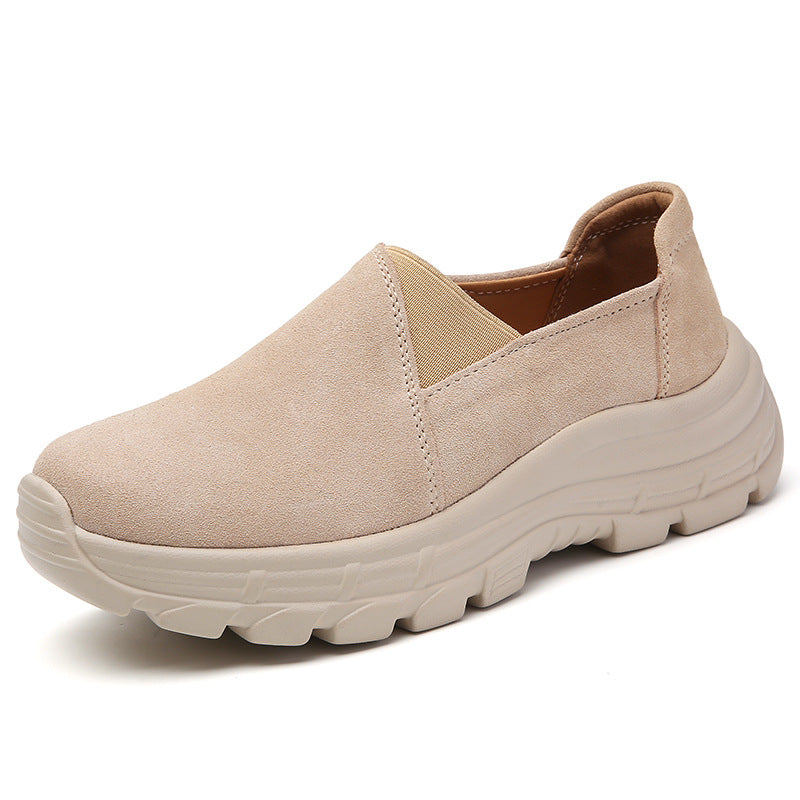 2023 spring fashion breathable women's casual platform shoes