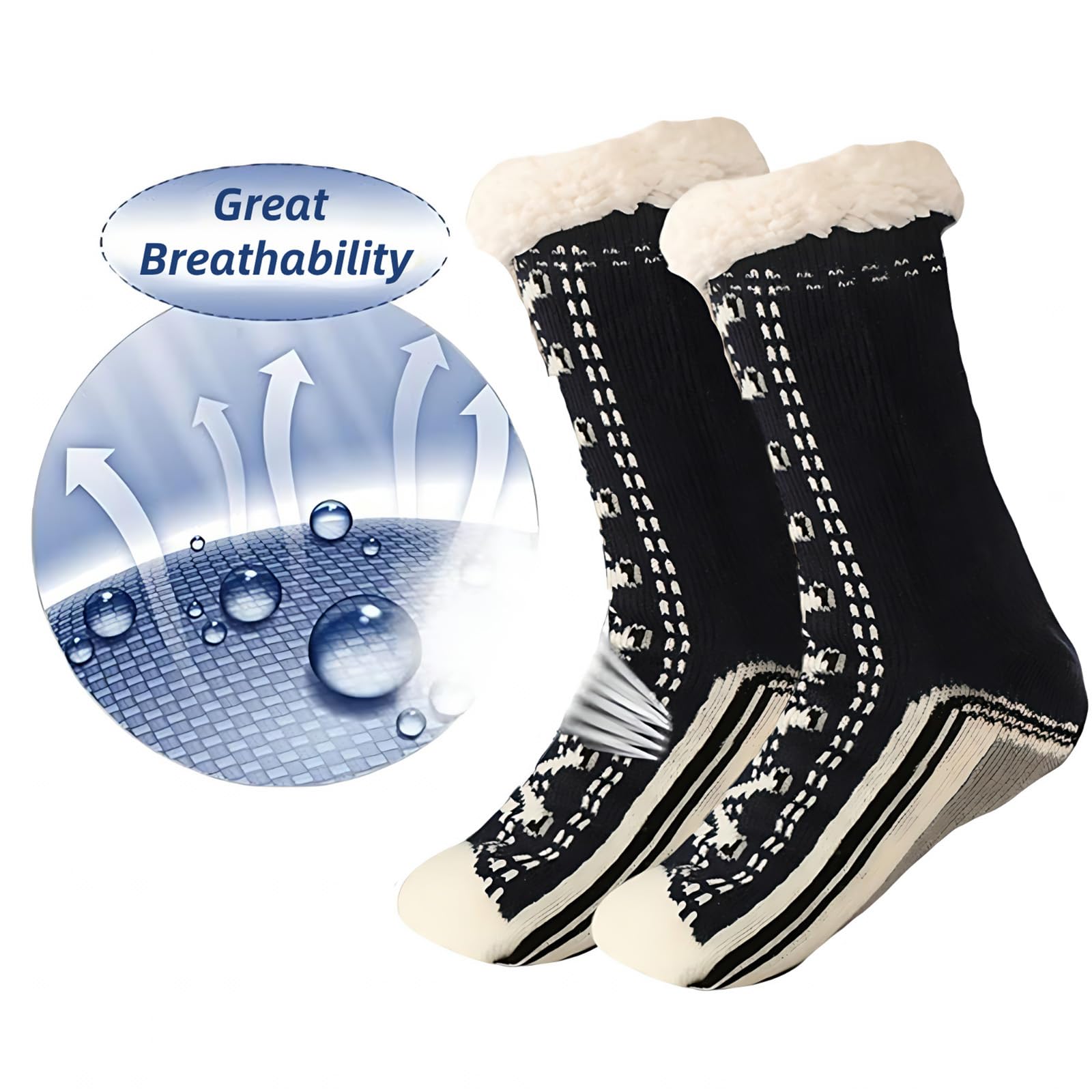 Ultra-thick Cashmere Slipper Home Socks