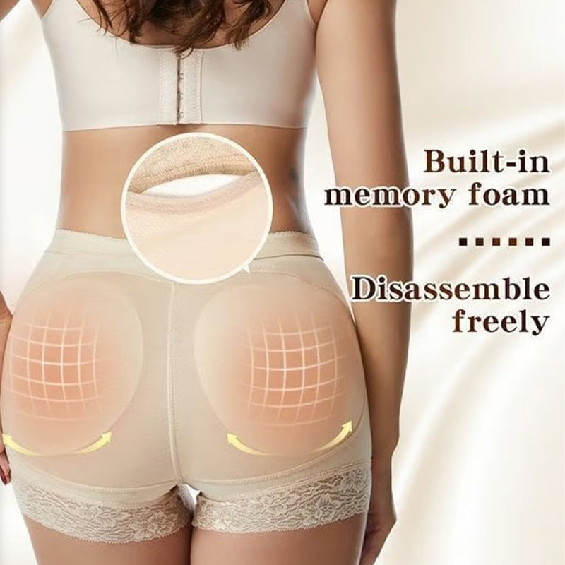 Women's Butt Lifting Padded Lace Underwear