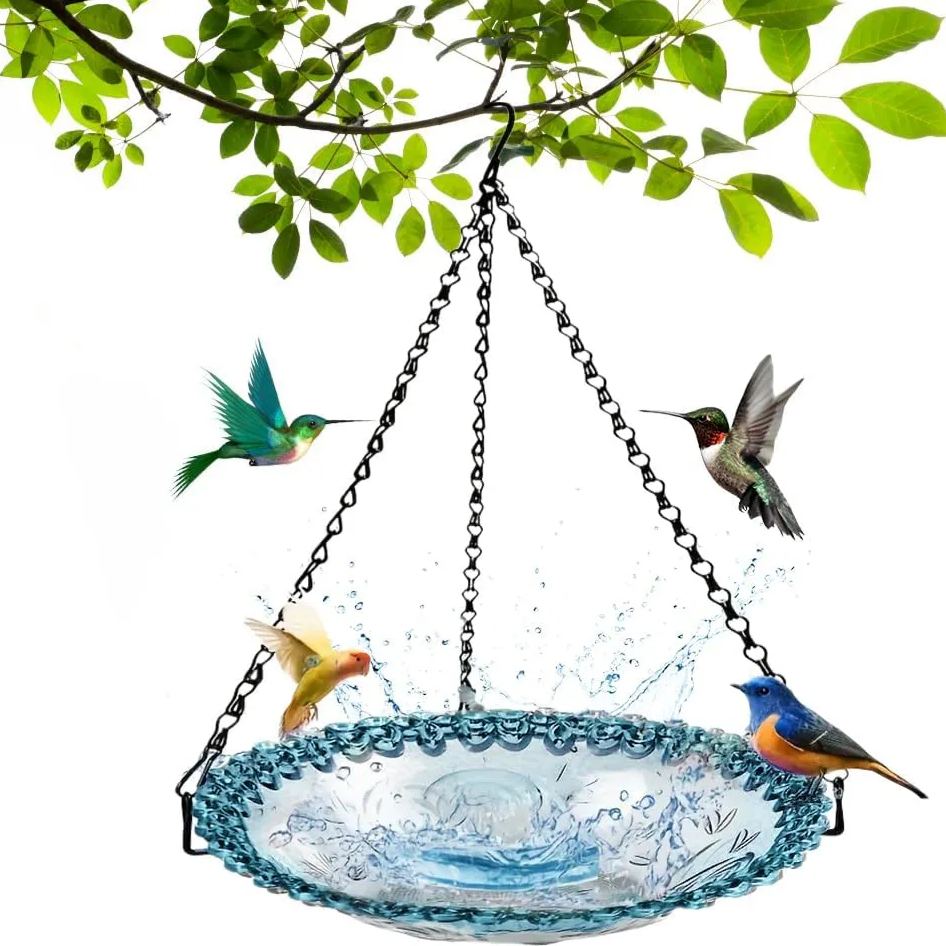 🔥2024 New🐦 Outdoor Bird Feeder Tray, Decorative Bird Feeder for Deck