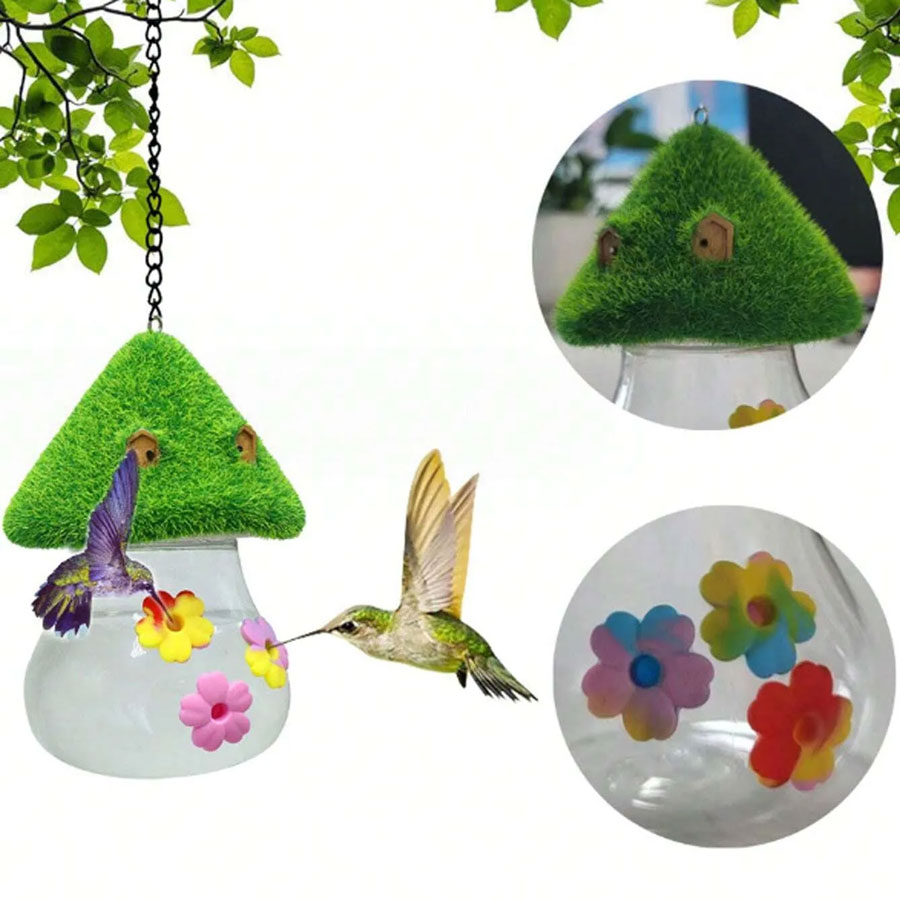 🐦Outdoor Hanging Mushroom Shape Bird Feeder