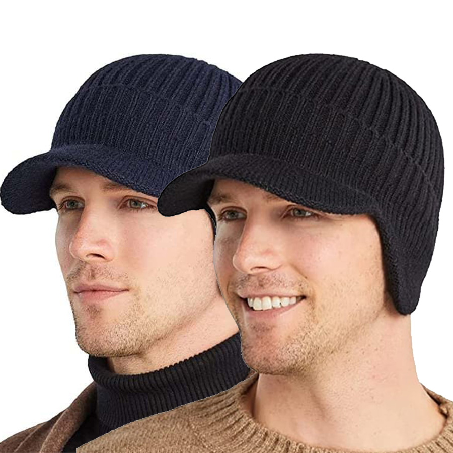 ☃️Elastic Warm Ear Protection Knitted Hat