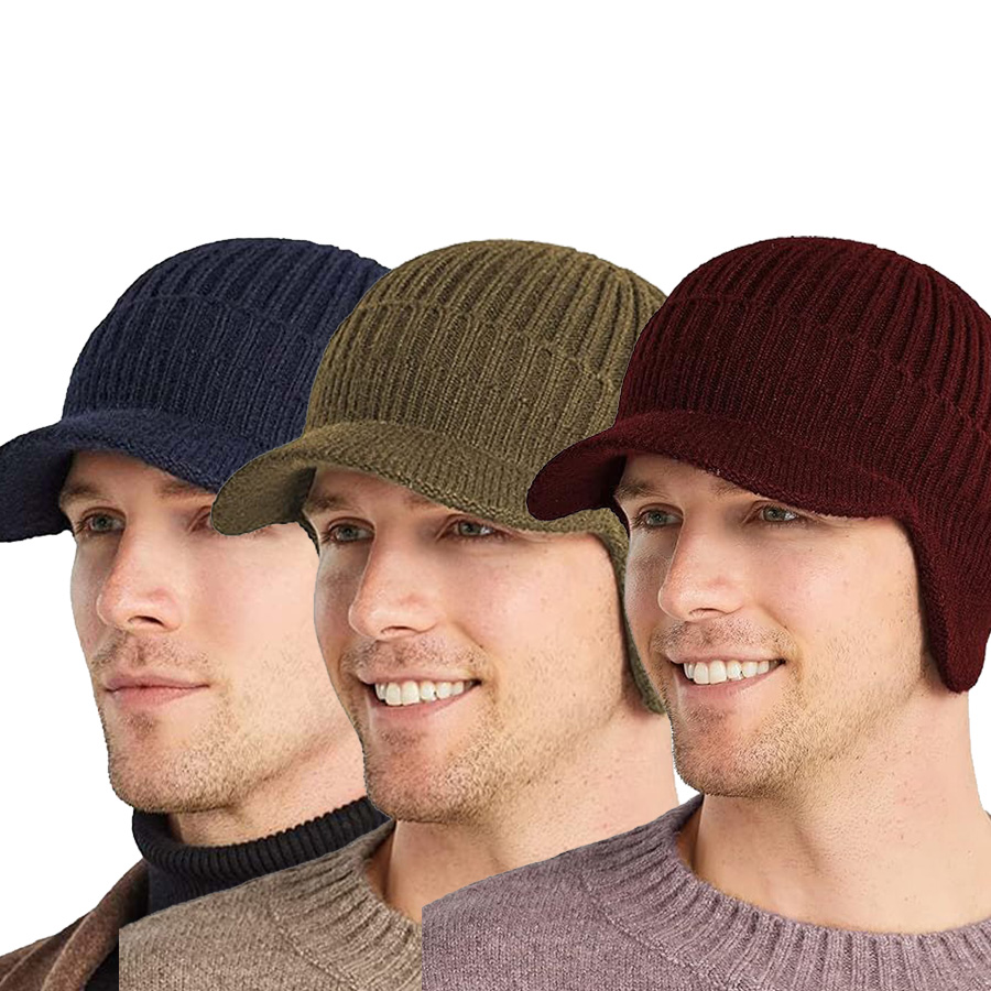 ☃️Elastic Warm Ear Protection Knitted Hat