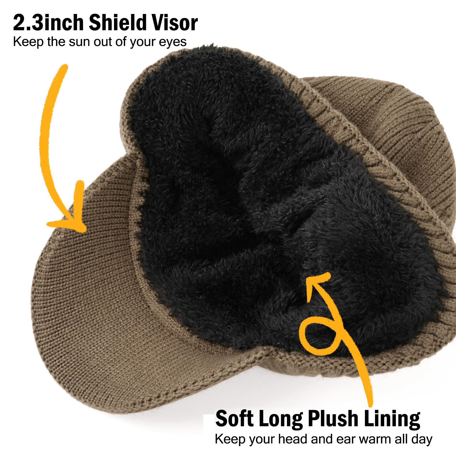 ☃️Elastic Warm Ear Protection Knitted Hat