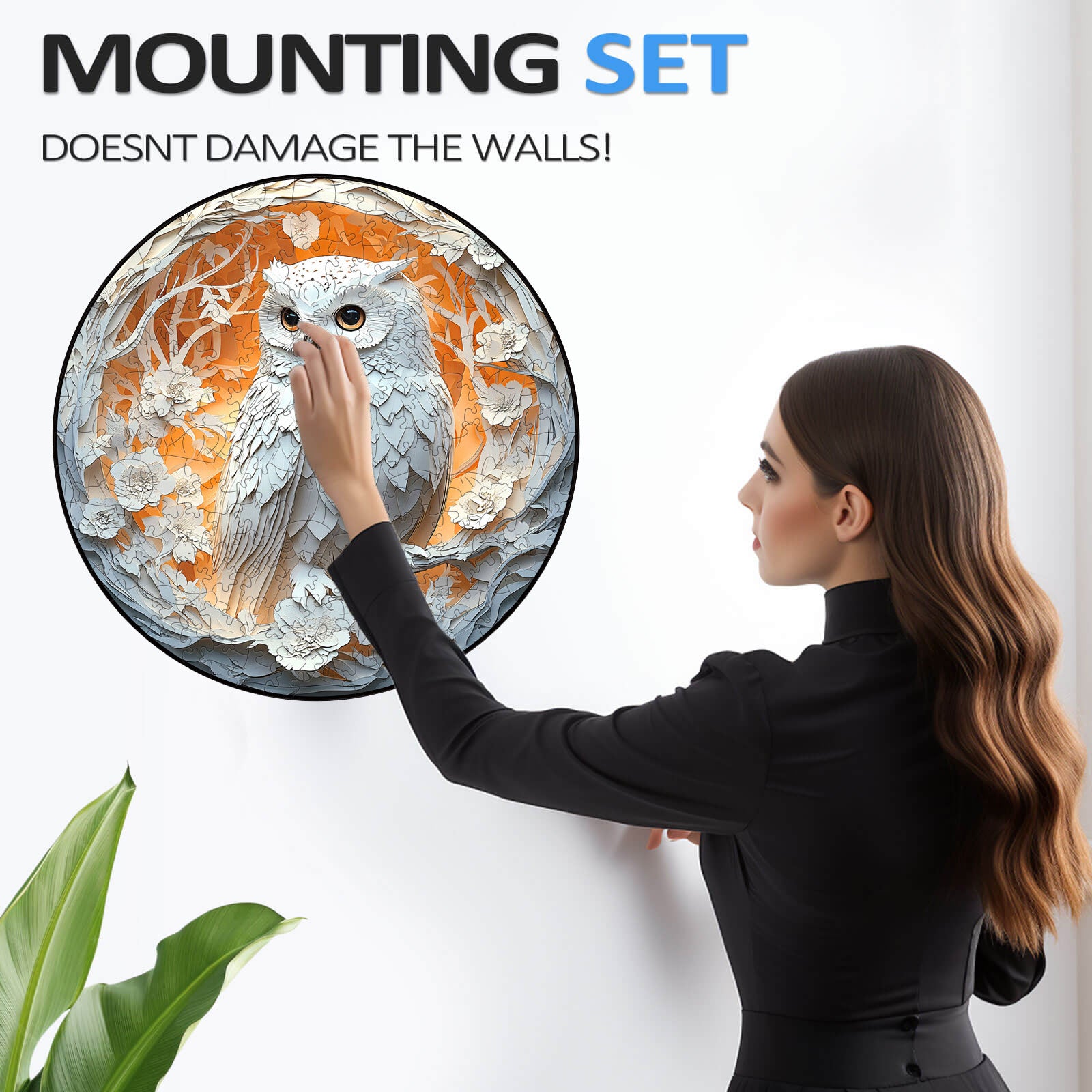 3D Owl Jigsaw Puzzle