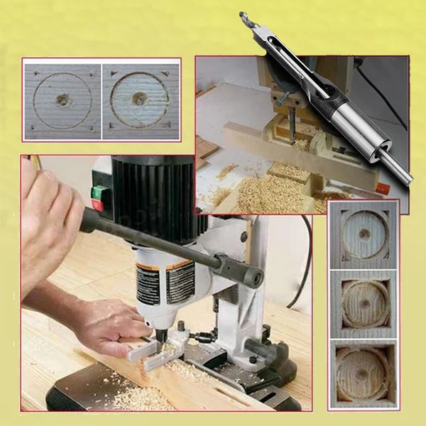🔥BIG SALE - Hollow Chisel Mortise Drill Tool