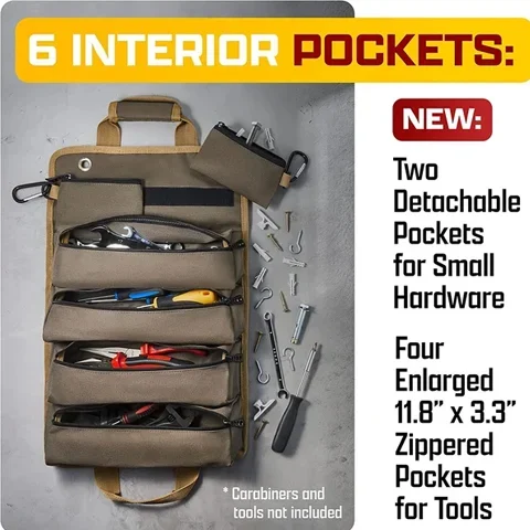 🔥Big Sale 49% OFF🔥 Tool Roll Bag Organizers