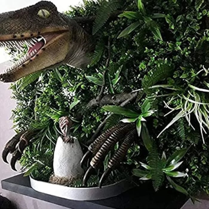 🦖3D Wall Mount Dinosaur Bust Sculpture🌟