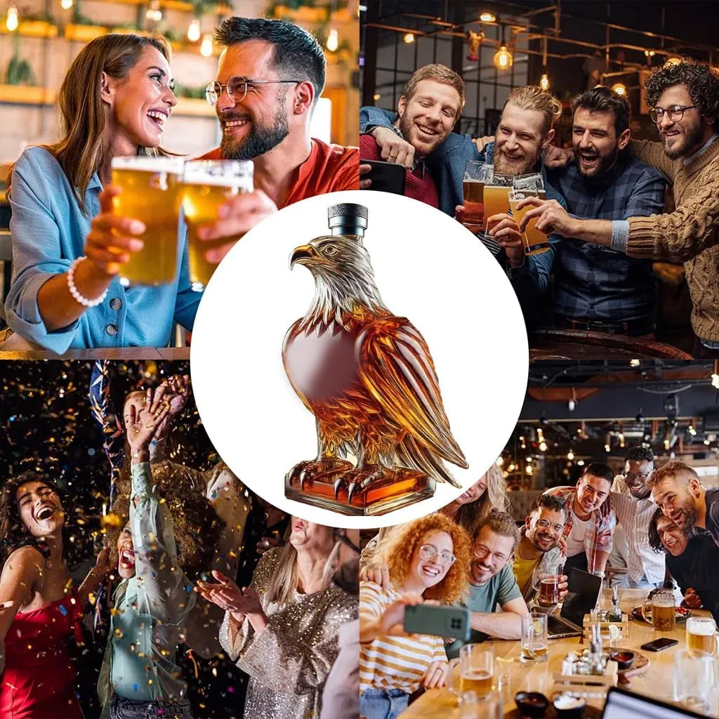 Eagle whiskey bottle