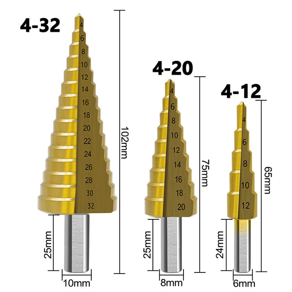 💥High-speed Reaming Pagoda Sawtooth Set（6 PCS）
