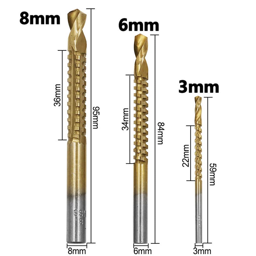 💥High-speed Reaming Pagoda Sawtooth Set（6 PCS）