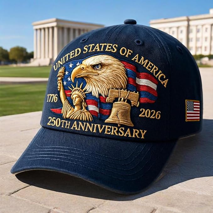 Eagle & Liberty – United States 250th Anniversary Hat