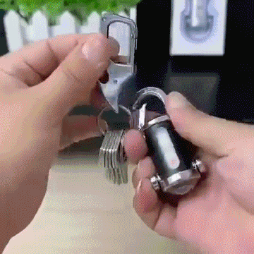 Portable Rechargeable Bright Keychain Flashlight