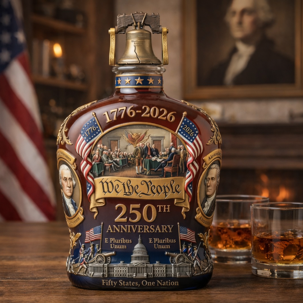 U.S. 250th Anniversary Commemorative Whiskey Decanter（1776-2026）
