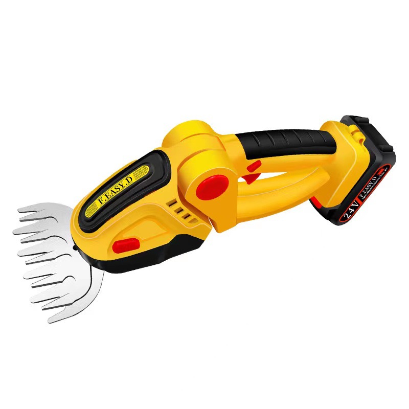 Cordless Grass Shear + Shrubber Handheld Trimmer