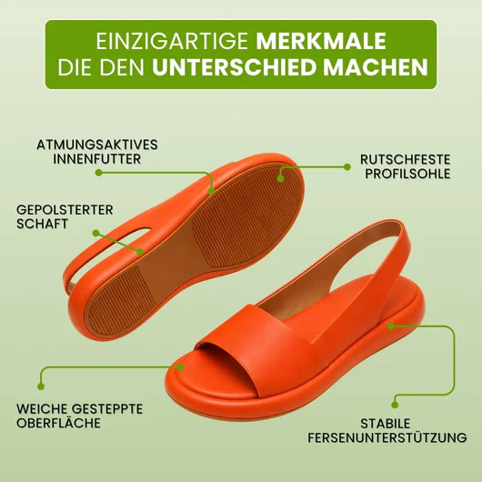 OrthoSandale – Bequeme Sandalen für Damen | Ergonomische Unterstützung
