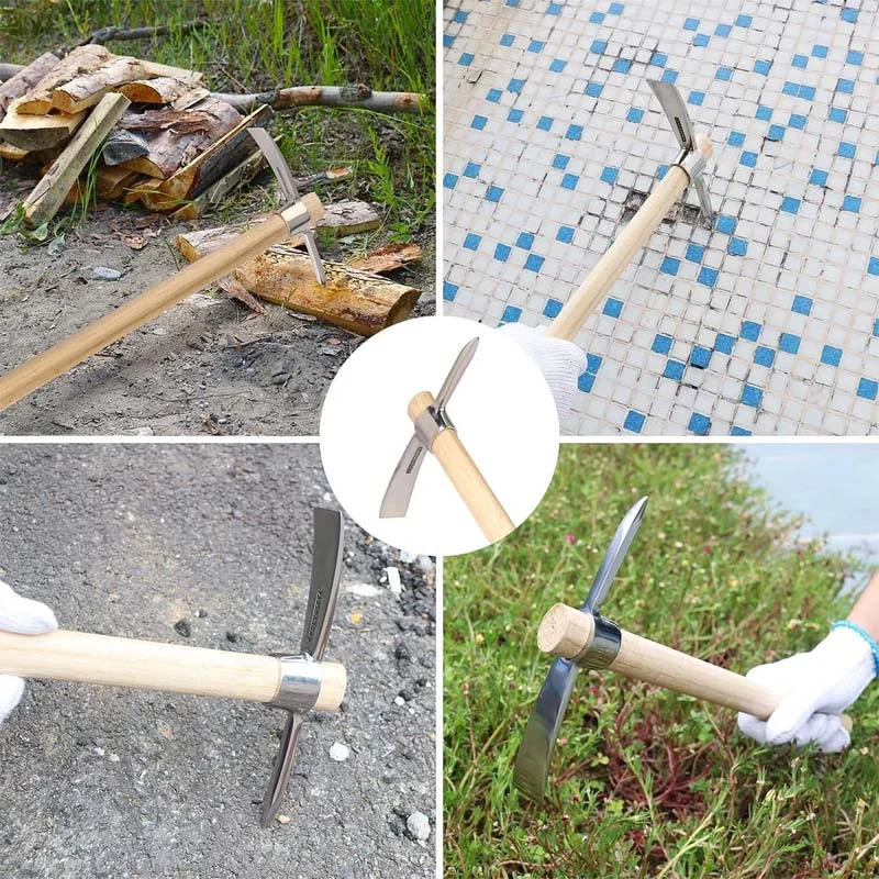 🔥Hot Sale 50% OFF🔥Stainless Steel Gardening Mattock