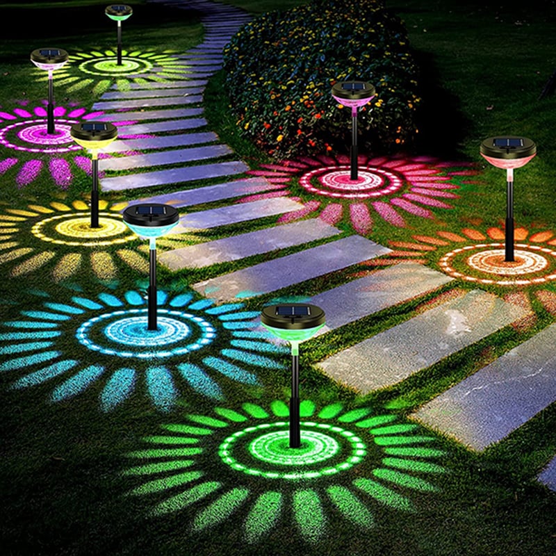 Outdoor Solar Pathway Lights Decorations