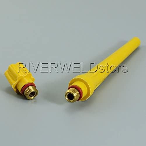RIVERWELD TIG KIT Alumina Nozzle Collet Bodies Back Cap Fit TIG Welding Torch QQ150A 14pcs