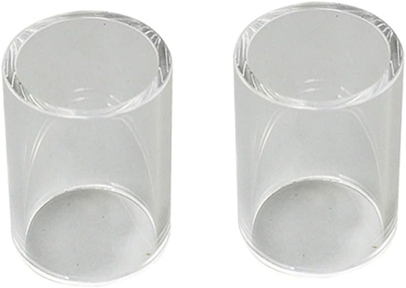 RIVERWELD Glass Cups Clear Quartz Nozzle 2P18GSLD 1-1/4" & 29mm