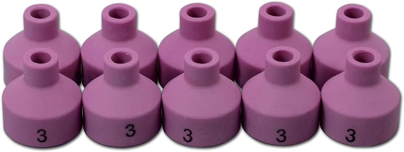RIVERWELD TIG Torch Alumina Nozzles Ceramic Cups 53N series Assorted 40pcs