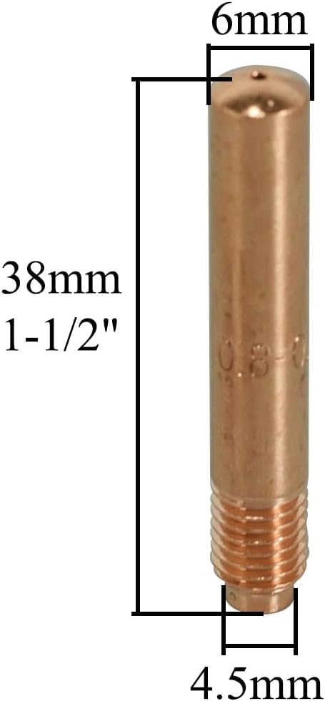 RIVERWELD MIG Welding Torch Gun Standard Duty Contact Tips 14-30 .030"