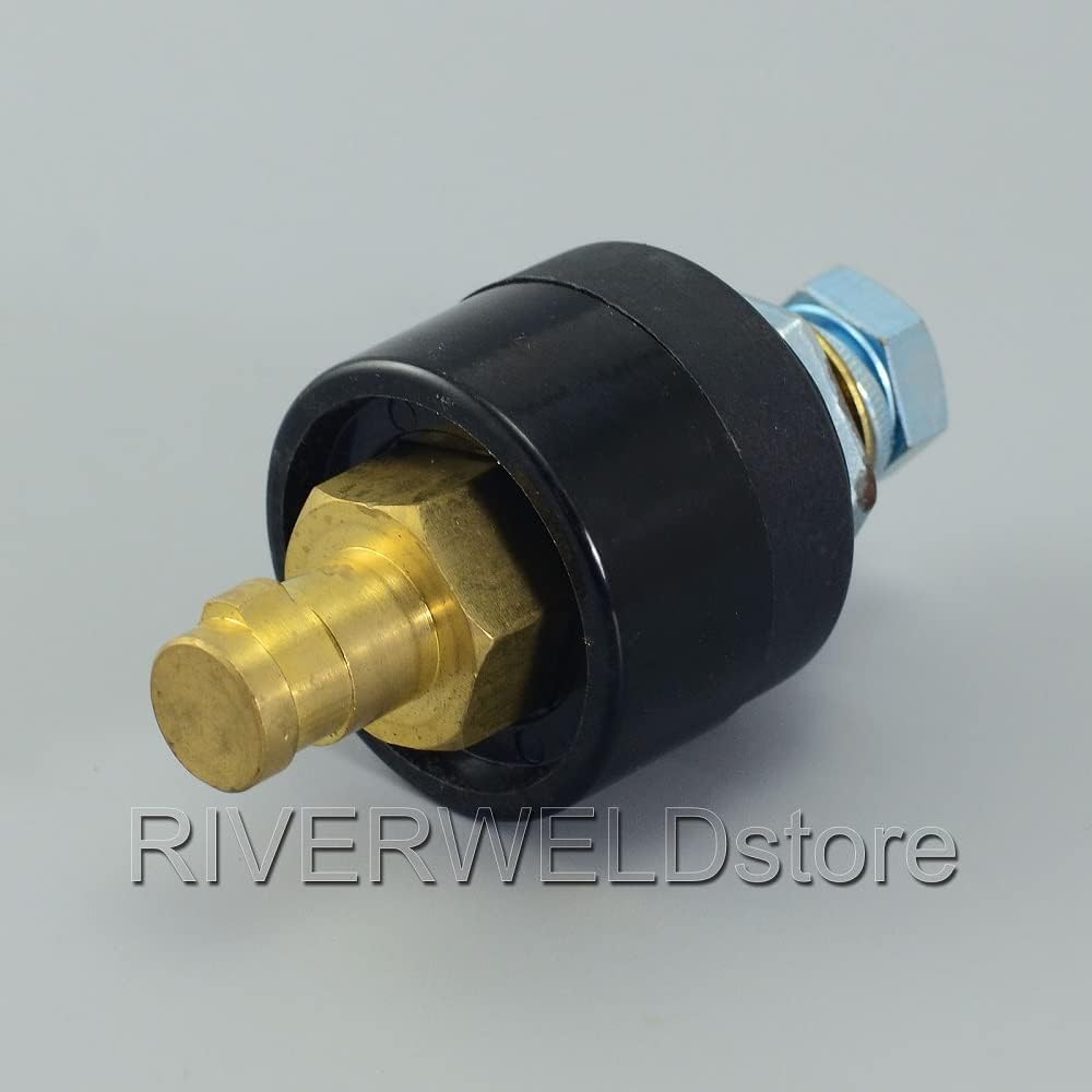 RIVERWELD TIG Welding Cable Panel Connector Plug DKJ10-25 200A 2pcs