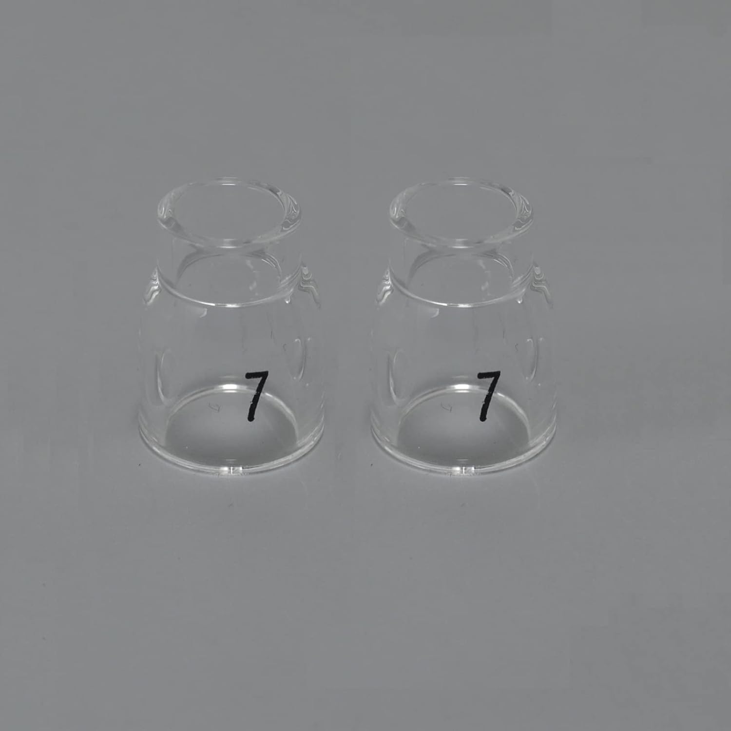 RIVERWELD TIG Glass Cups Clear Quartz Nozzle 13N11 7# 7/16" 11.00mm 4pcs