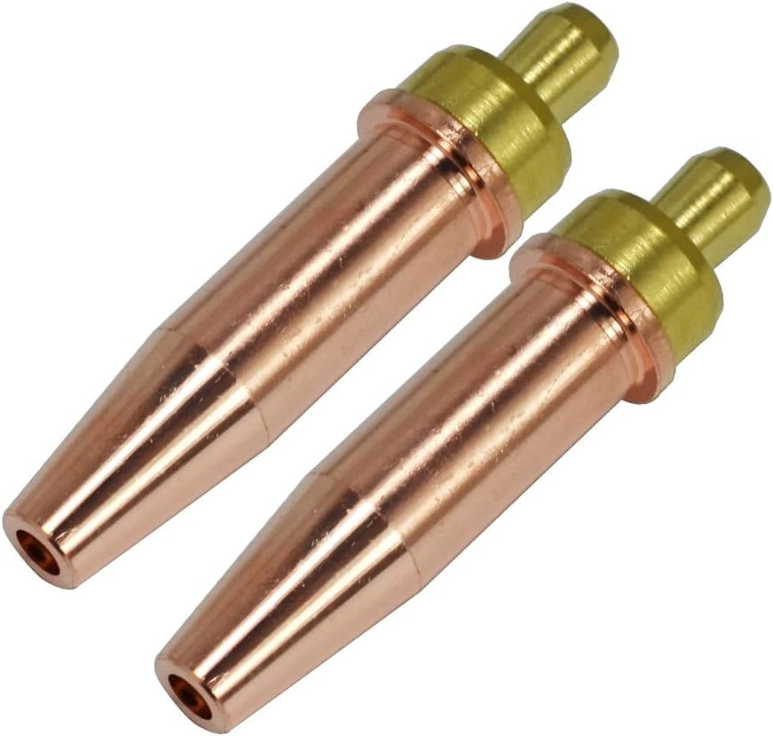 RIVERWELD Propane Natural Gas Cutting Tips GPN Size 00 & GPN-00 2pcs