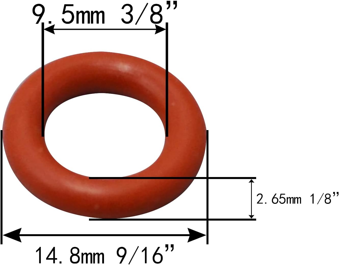 RIVERWELD TIG Gas Lens Wedge Collet Body 45V 2C series Quartz Nozzle 9/16"