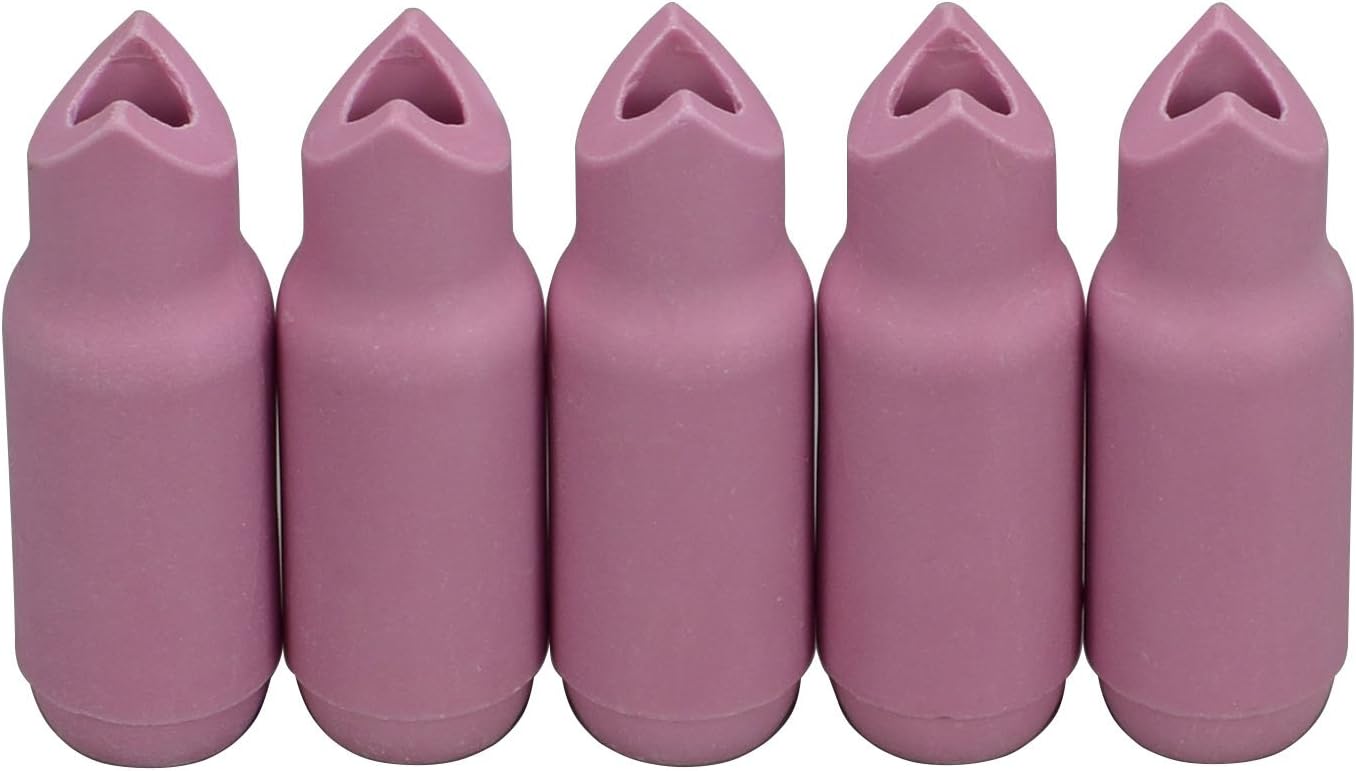 RIVERWELD TIG Alumina Nozzles Ceramic Cups Inside 90º 10N50 4# 10pcs