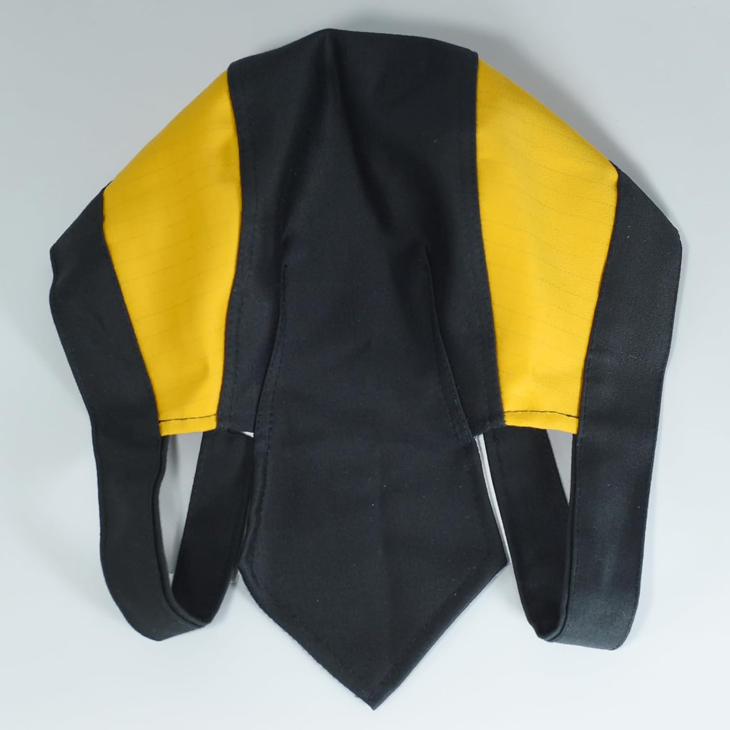 RIVERWELD Welding Cap Flame Retardant Fabric Pirate hat Black Yellow Color