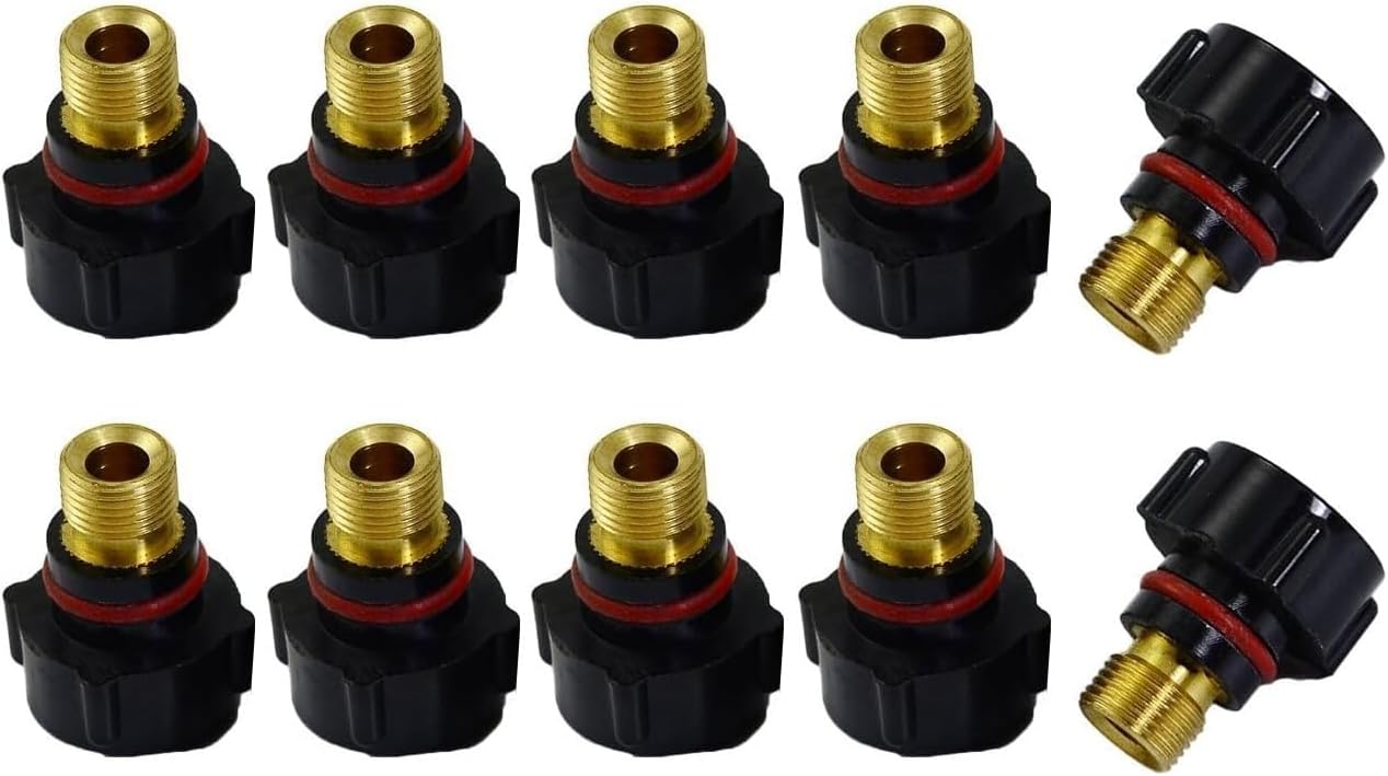 RIVERWELD TIG Welding Back Cap 57Y04 Short for WP 17 18 26 Torch 10pcs