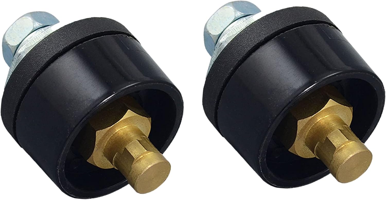 RIVERWELD TIG Welding Cable Panel Connector Plug DKJ10-25 200A 2pcs