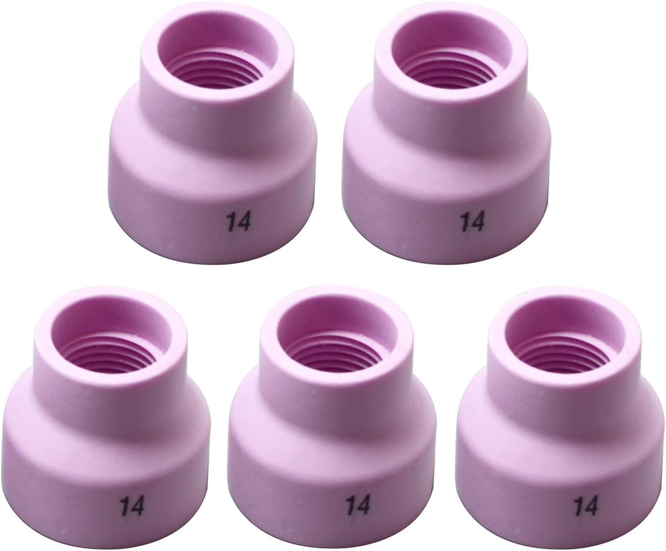 RIVERWELD TIG Alumina Nozzles Ceramic Cups 53NACN 14# 9/16" 14.0mm 10pcs