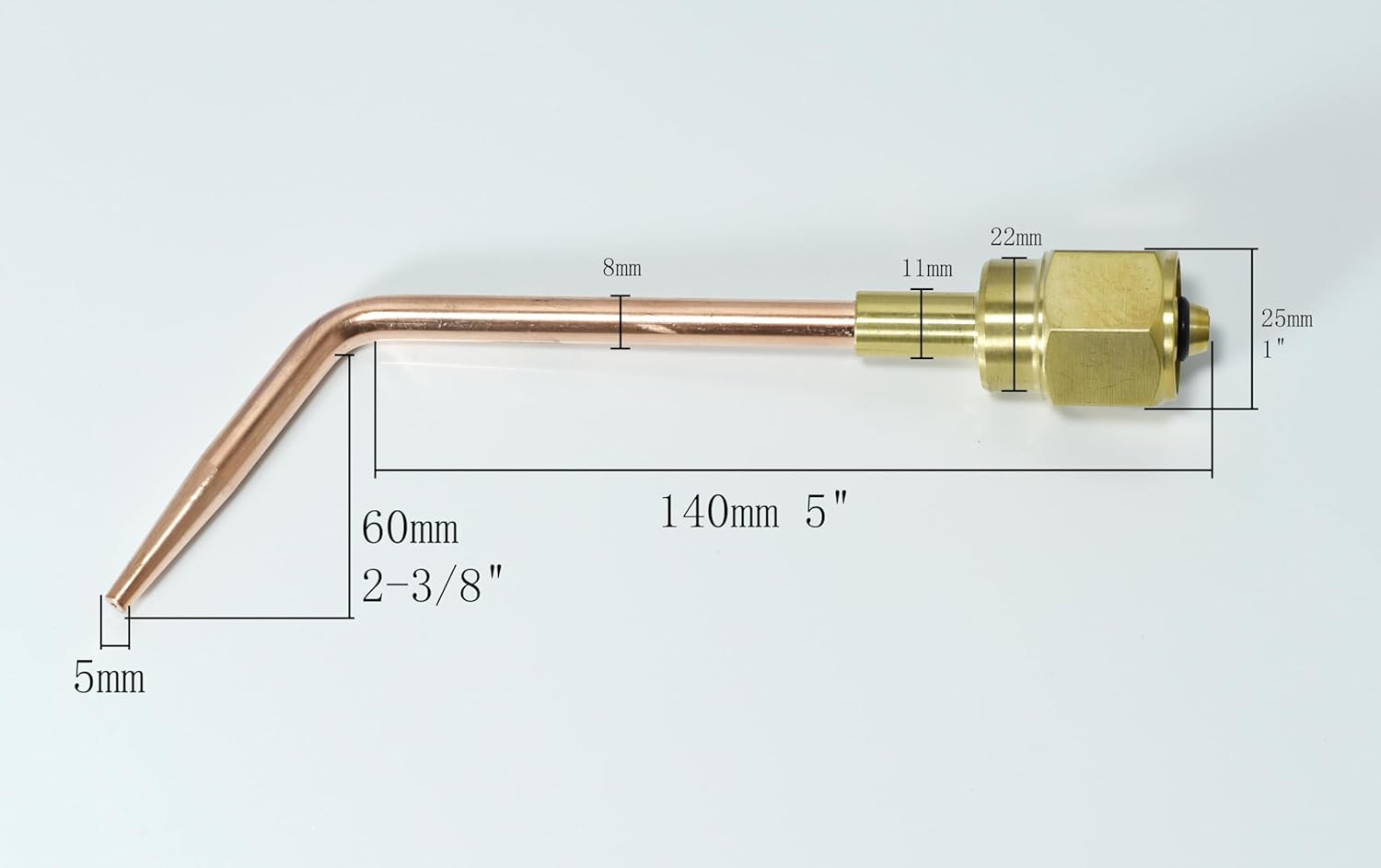 RIVERWELD Acetylene Heavy Duty Welding Brazing Nozzle VH-W-2 Size 2