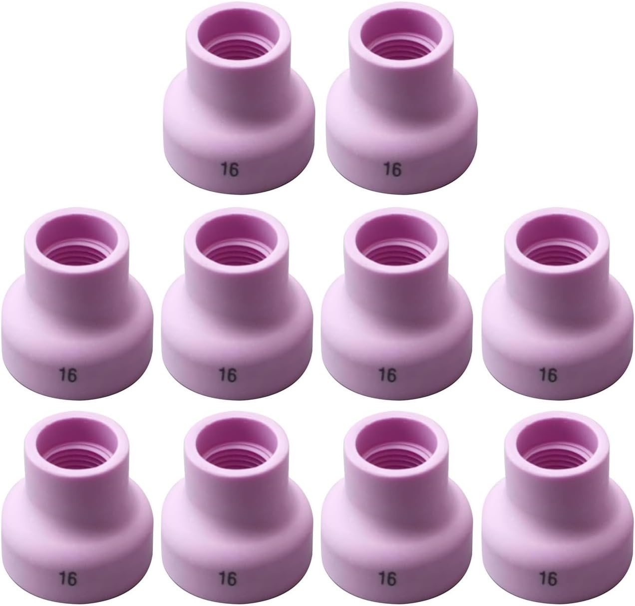 RIVERWELD TIG Alumina Nozzles Ceramic Cups 53NACN -16# 5/8“ 16.0mm10pcs