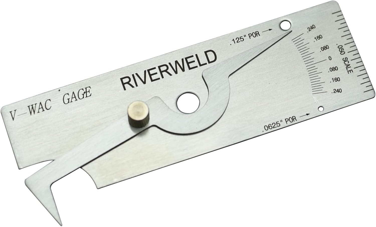 RIVERWELD V-WAC Single Weld Gauge Pit Depth Weld Gage