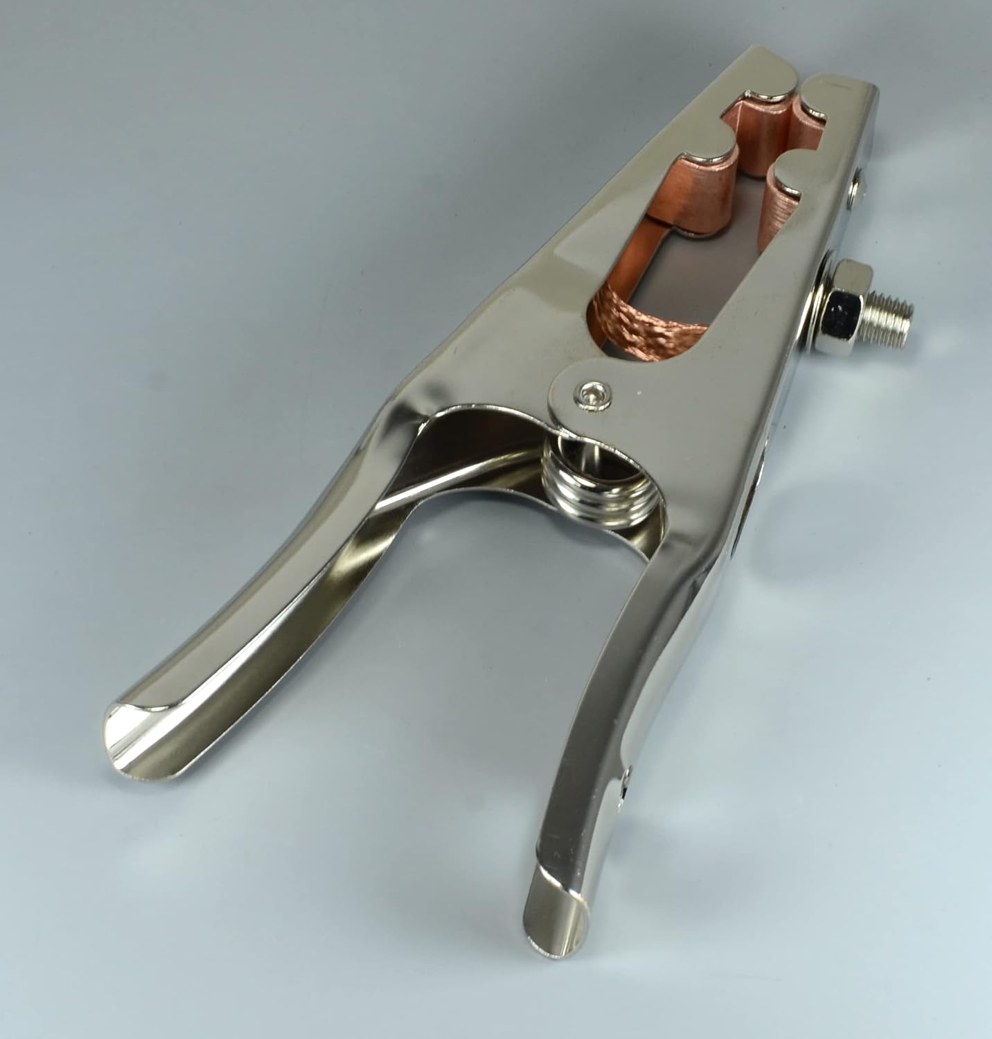 RIVERWELD Earth Ground Cable Clip Welding Clamp Lead Free 500A