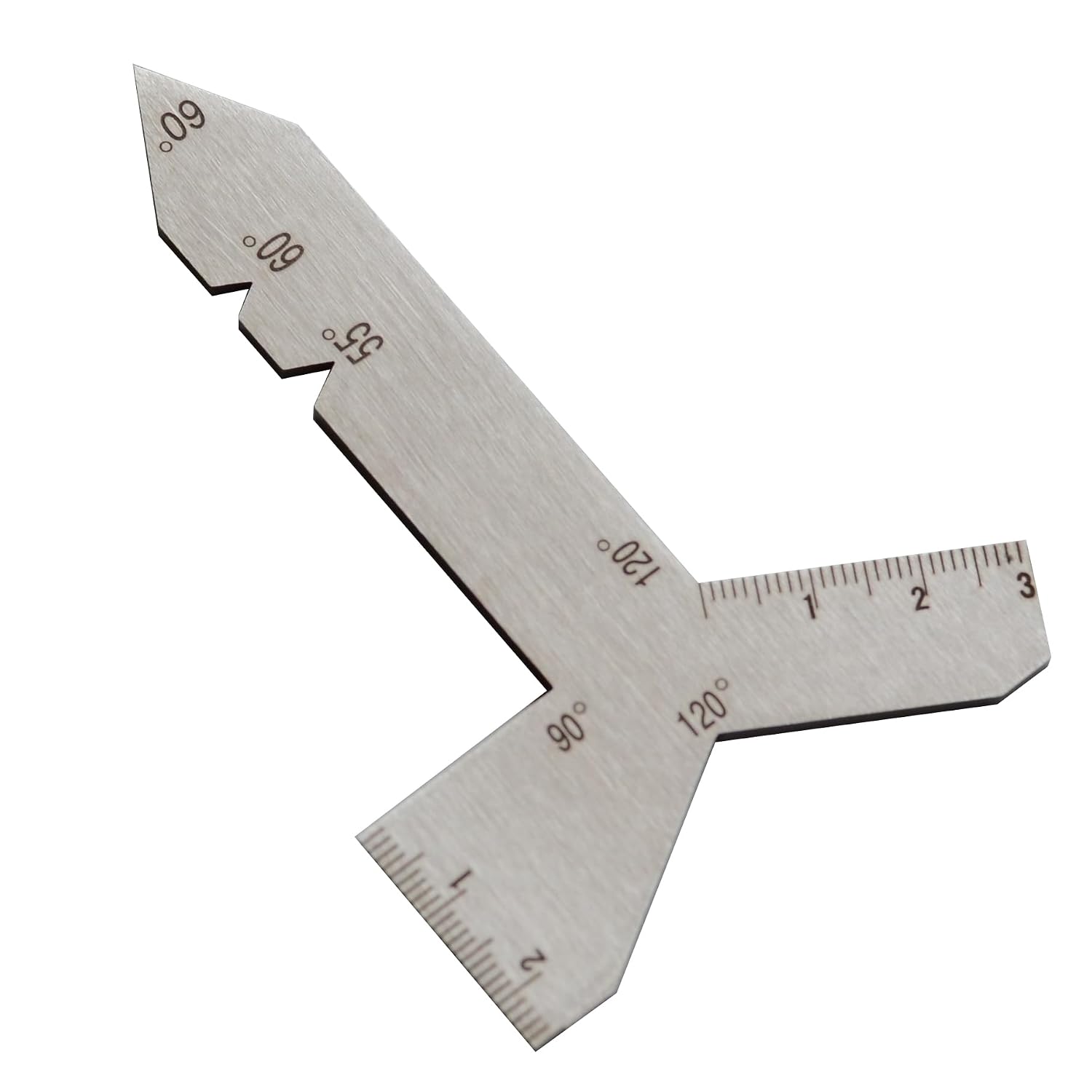 RIVERWELD 55° 60° 90° 120° Angle Welding Gauge Inspection Tool Set